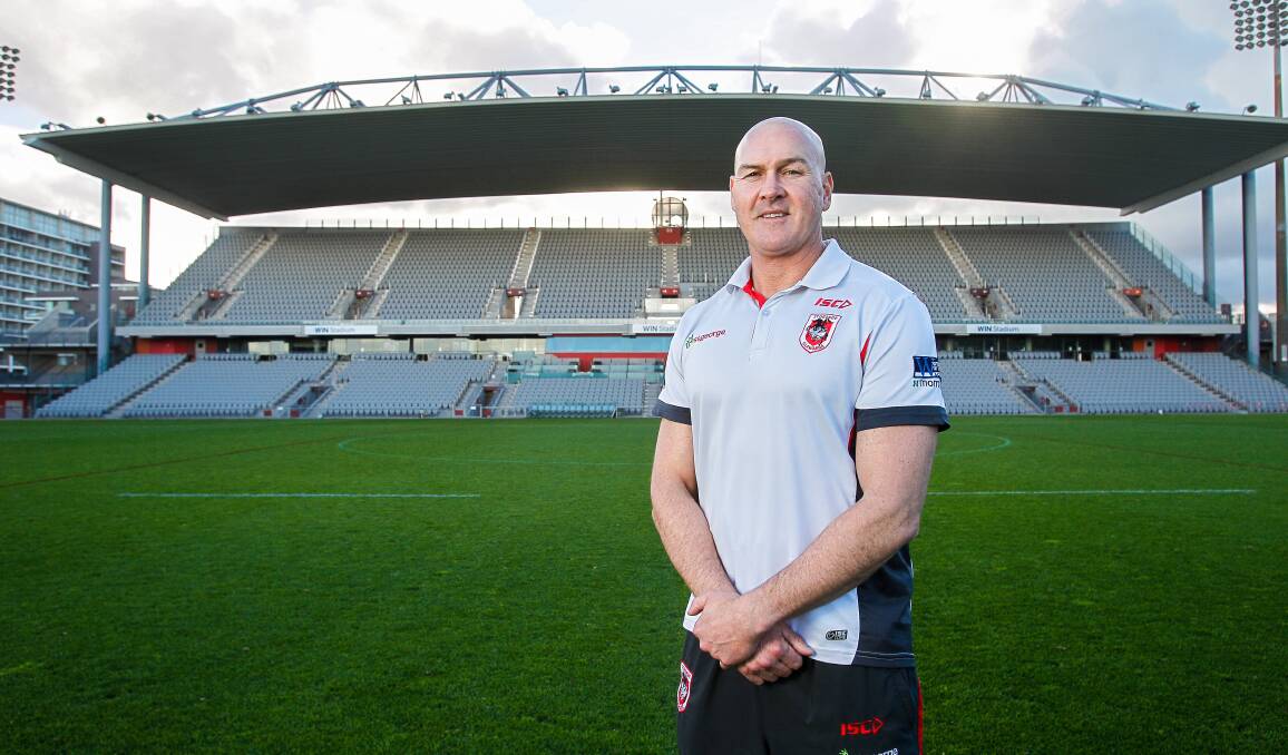 Authority: Dragons coach Paul McGregor. Picture: Christopher Chan.