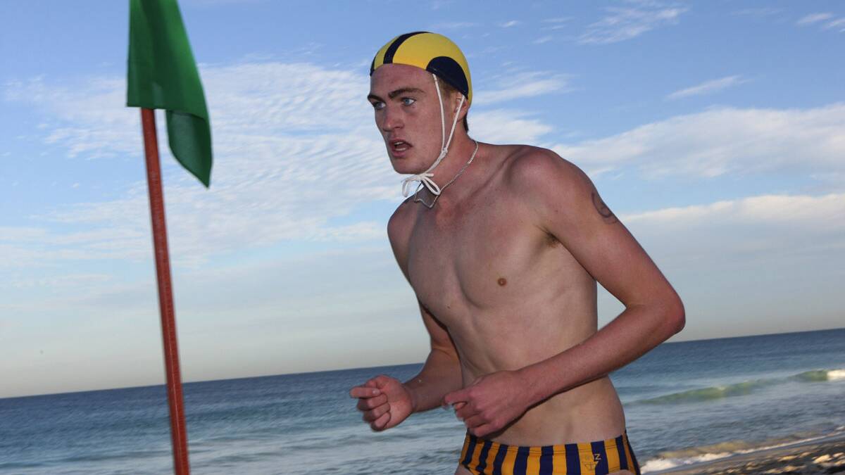 Action from the 2014 Australian Surf Lifesaving titles at Scarborough beach, Perth.Picture John Veage