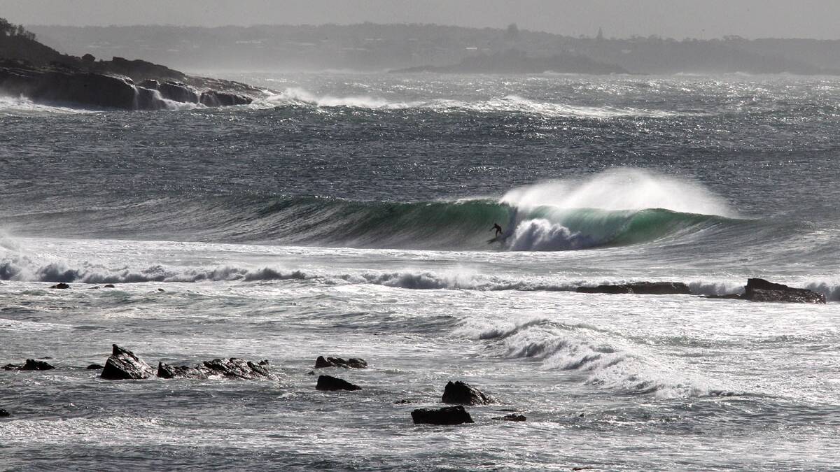 This is why surfers live down the coast.Picture John Veage