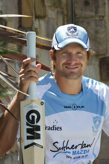 Fresh start: Sutherland and Australian Test all-rounder Shane Watson has joined the Sydney Thunder for the next three seasons of the Big Bash League. Picture: John Veage.