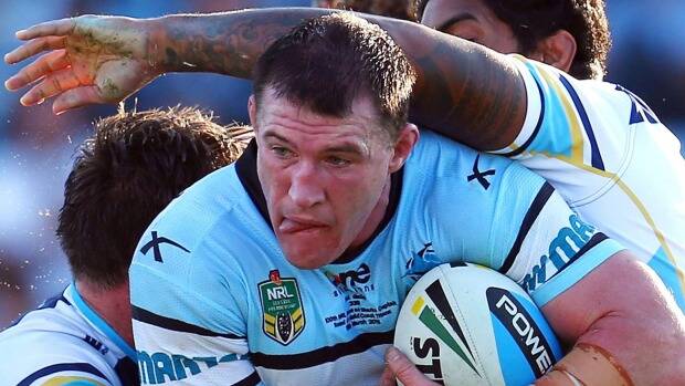 Not hip: Paul Gallen is out injured. Photo: Getty Images