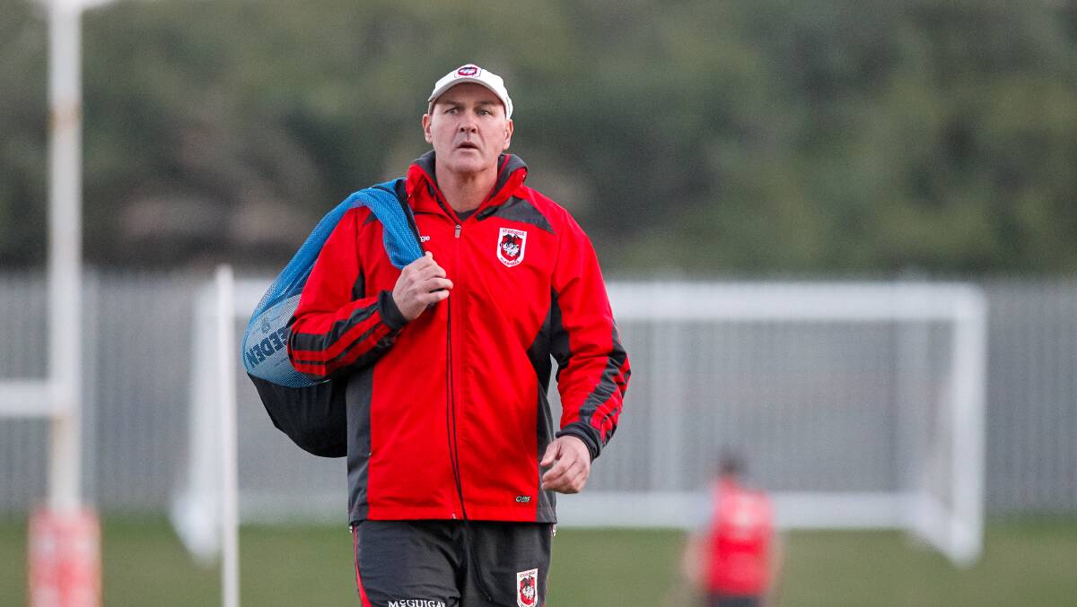 Humbled and excited: Paul McGregor has been appointed as fulltime coach of the Dragons and signed a three-year contract, today, Friday. Picture: Christopher Chan