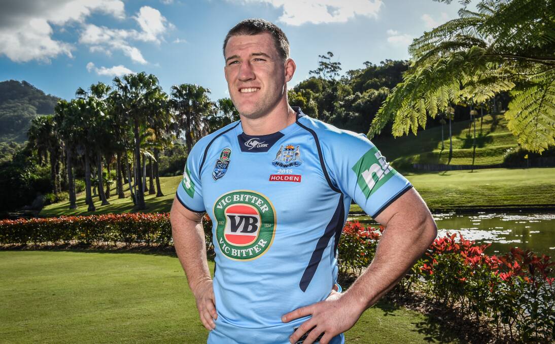 Running out of time: NSW and Cronulla captain Paul Gallen failed to train for the Blues on Sunday. Picture: Brendan Esposito.