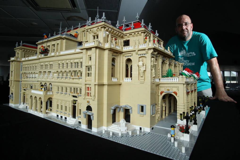 LEGO exhibition shows grand architecture on small scale