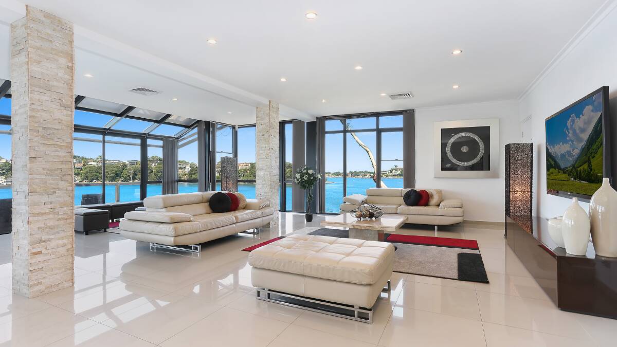SHIRE DOMAIN | Luxe waterside abode