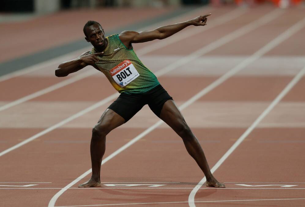 Usain Bolt. Photo by Harry Engels/Getty Images