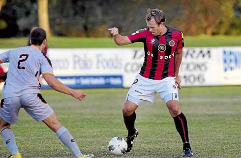 Added experience: A-League veteran Dylan Macallister has joined Rockdale City Suns on a deal for the rest of the season. Picture: Lisa McMahon