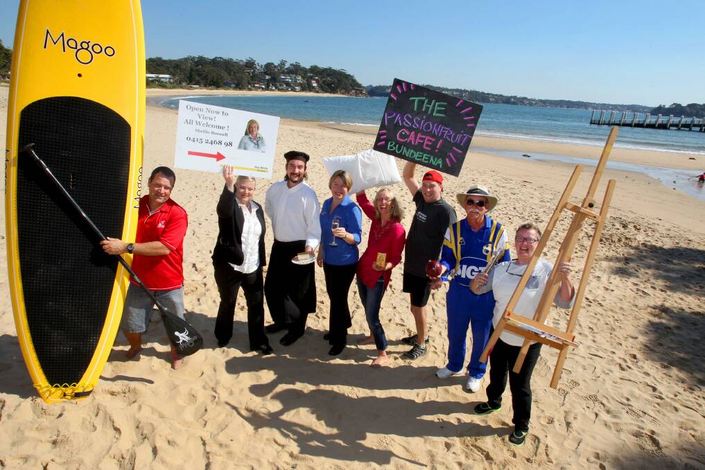Mapping the future: A new tourism office has opened at Bundeena RSL Club. Picture: Lisa McMahon