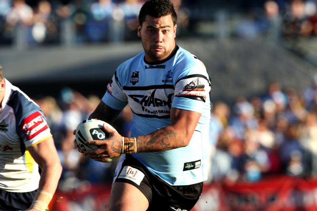 Andrew Fifita: Turned his life around and has earnt his first Origin cap for NSW. Picture: John Veage