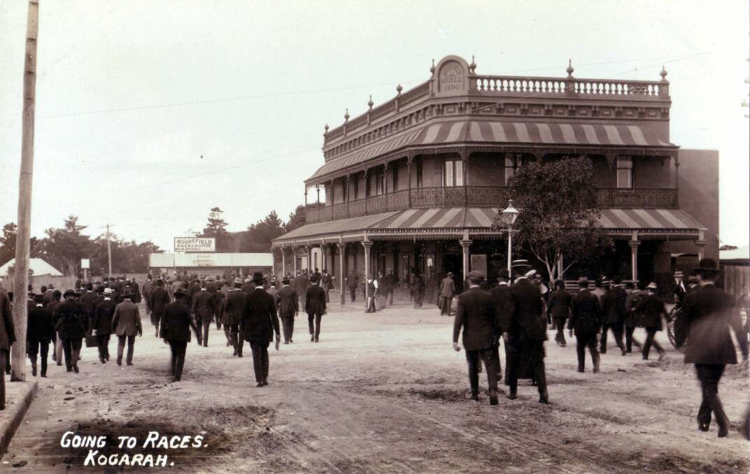 Going to the races. All historic pictures: Kogarah Local Studies Collection