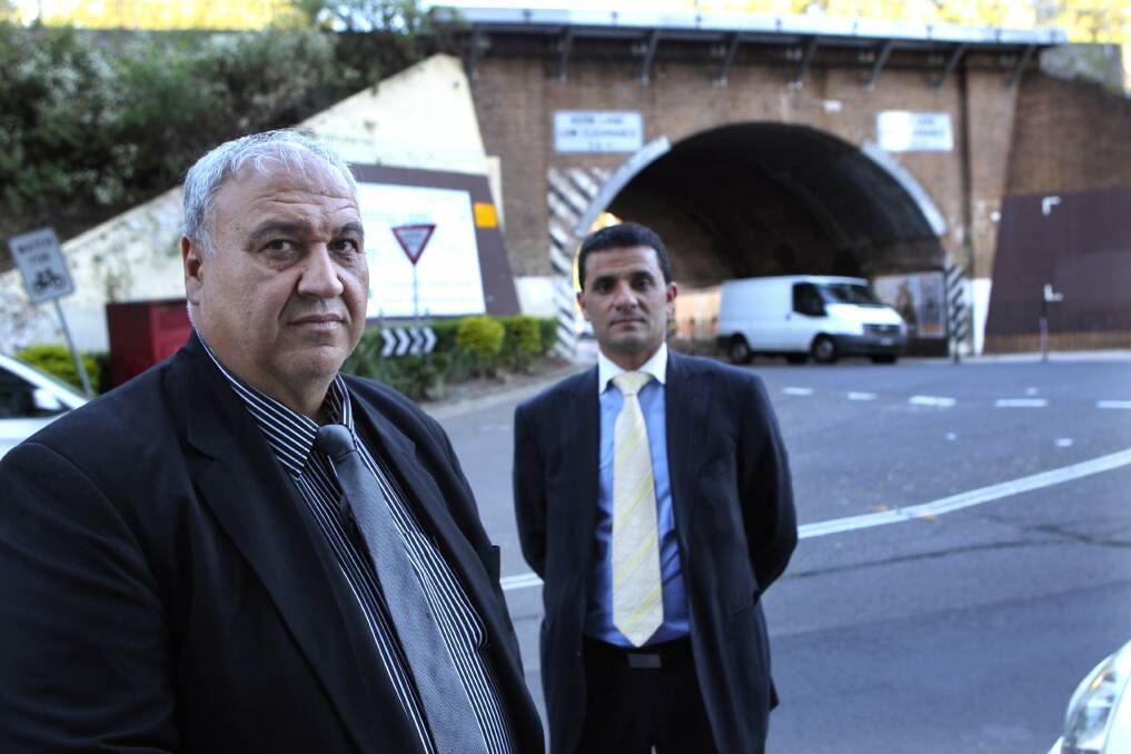 Revivalists: Cr Michael Nagi (left) and businessman Rami Abdallah want to see Rockdale Council spend more on Arncliffe, Banksia, Wolli Creek and Turrella. Picture: John Veage