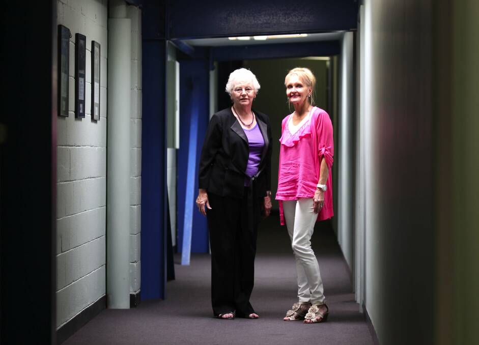 Never too late: Lecturer Vanessa Chant, 75, (left) and her student Nerida Dunkerley, 60, pursued a joint passion for education. Picture: John Veage