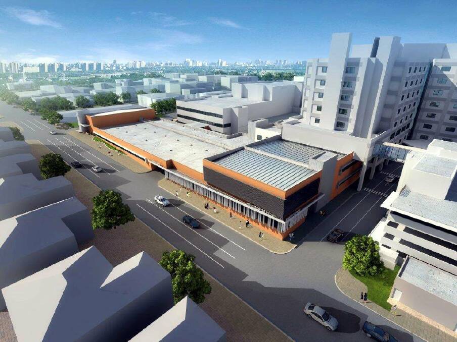 Modern facility: An artist’s impression of the new emergency department at St George Hospital.
