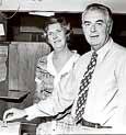 It's Time: Margaret and Gough Whitlam vote in the '72 election. 