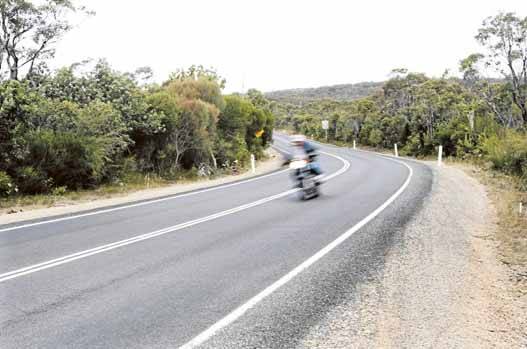 Fatal roads: A motorcyclist died and two other riders were involved three different accidents in the Royal National park at the weekend. Picture: John Veage 