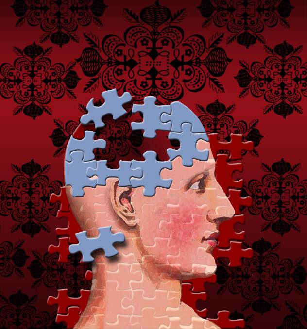 Brain puzzle mind game mind games thought thinking cartoon illo.SMH HEALTH & SCIENCE Photo illustration Fiona Lawrence