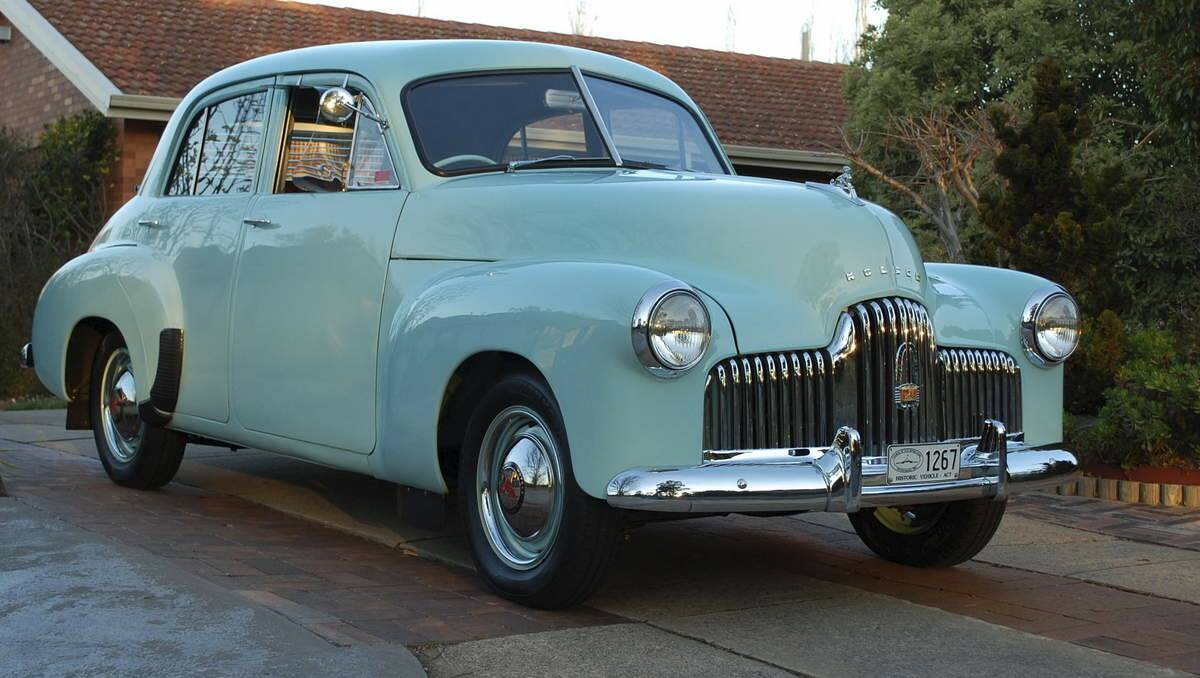 A beautifully restored 1949 model 48-215.