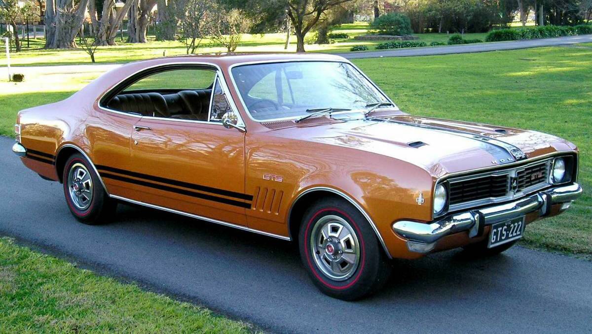 The HT Monaro, did we mention it came with a 350 Chevy V8 and won Bathurst?