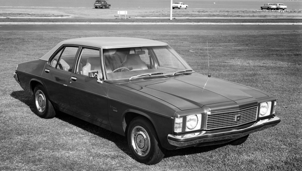 HJ 1974-1976: When you are on a good thing stick to it, as a popular commercial of the day used to say, and the HJ was largely a HQ with a squarer front end and new tailights.
