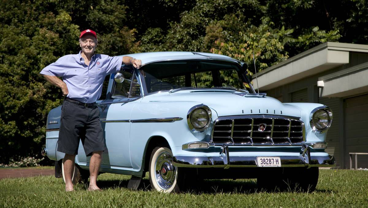 FC 1958: Kev Woodlard of Byron Bay with his restored FC, which was basically a  facelifted FE with new grille and tweaked engine.
