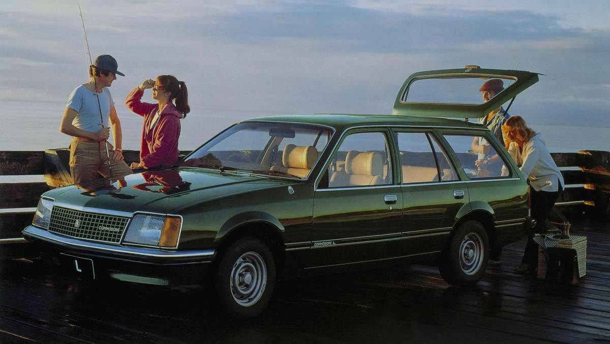A VC Wagon. The commodore was one of the few cars in the world to be produced with a choice of 4,6,and V8 engine options. 