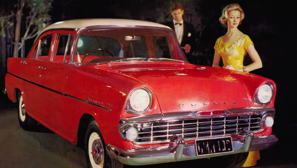 EK 1961-1962:  The EK was only a minor facelift of the FB, most notably the changed grille, but also significant as the first Holden to offer automatic transmission. 