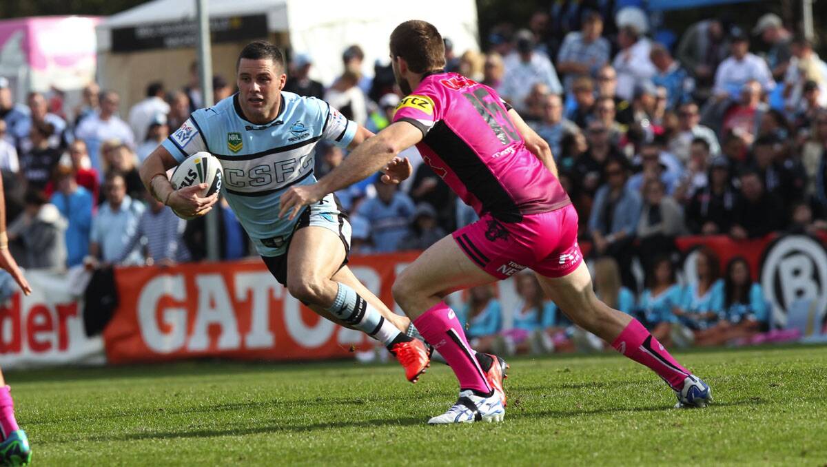 Sharks defeat the Panthers 38-10 on Sunday afternoon at Remondis stadium.Picture Jane Dyson