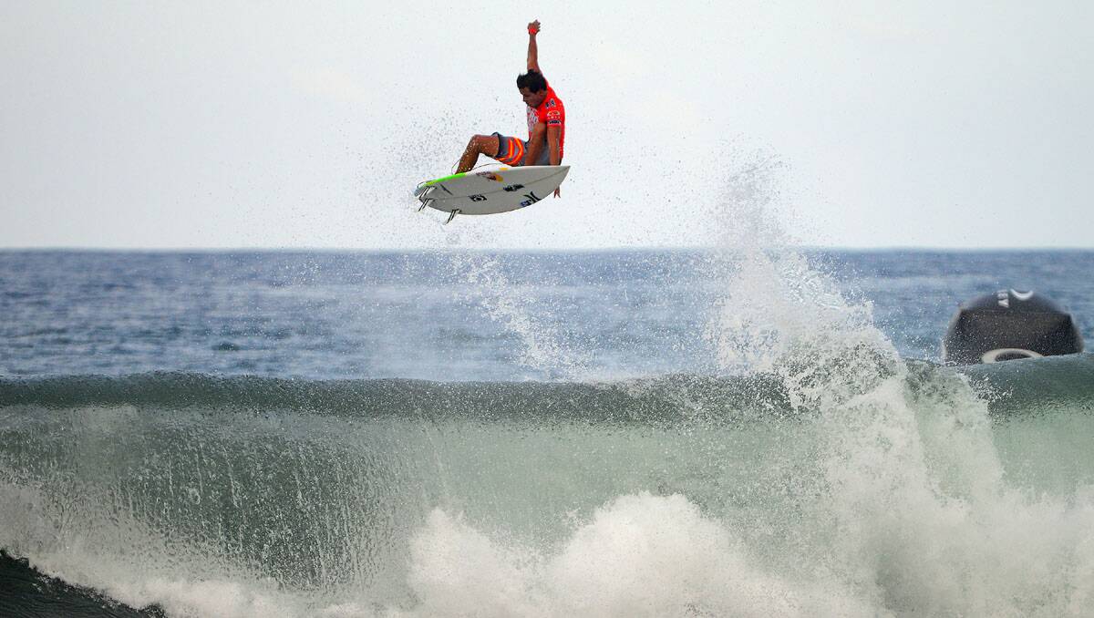 Julian Wilson flying high.Picture ASP/Will H-S