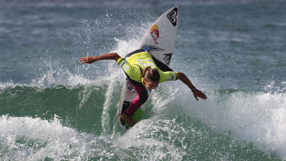 World number three womens surfer.Picture John Veage