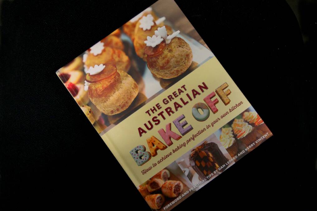 Pages of inspiration await in the Great Australian Bake Off book.