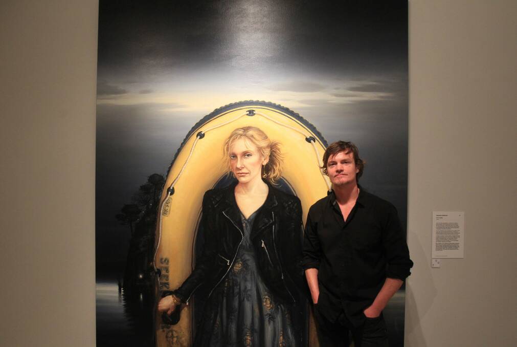 Talking the talk: Alexander McKenzie was a guest of Hazelhurst Gallery. Picture: Chris Lane