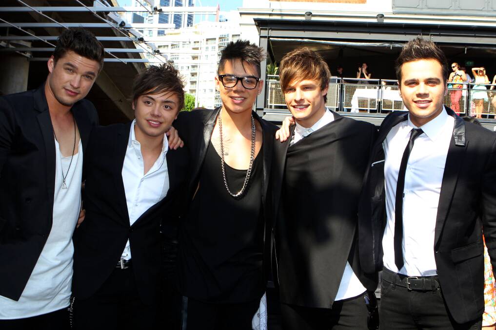 The Collective at the ARIAs. Picture: Lisa McMahon