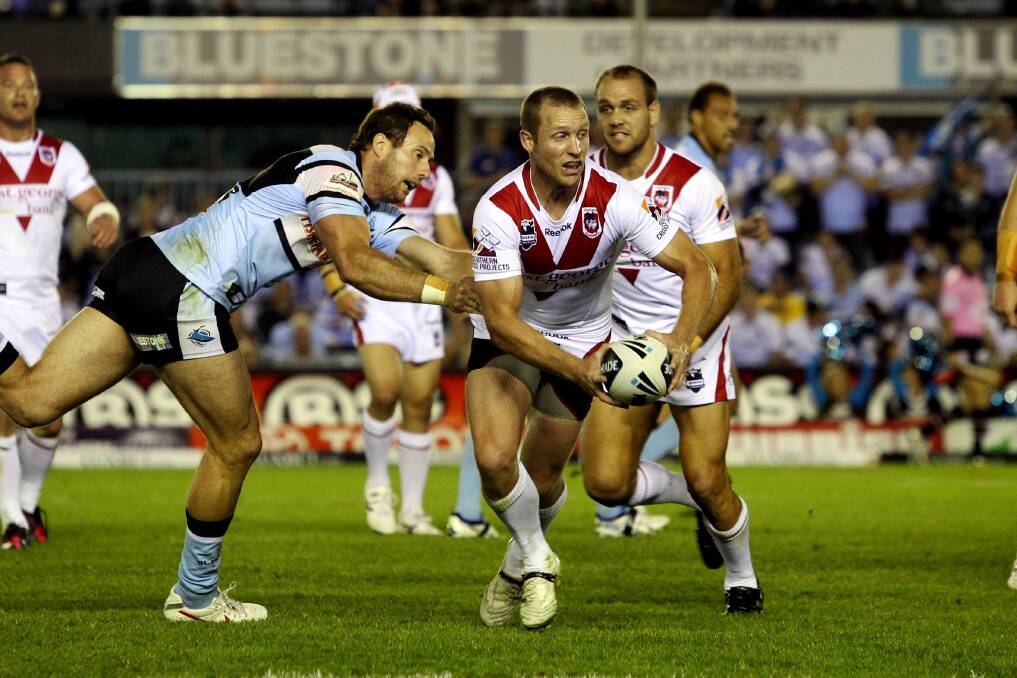 Good to go: Sharks v Dragons NRL Local Derby in April 2012. Picture: Jane Dyson