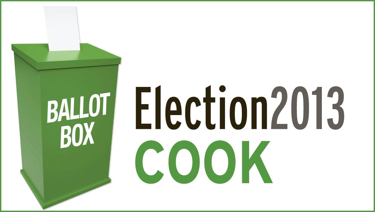 Federal election candidates: Cook