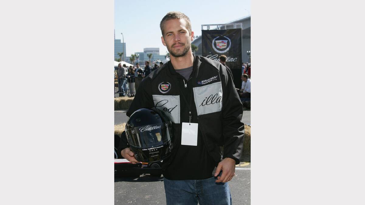 Walker at the 3rd Annual Cadillac Super Bowl Grand Prix at the CSX Parking Lot on February 5, 2005 in Jacksonville, Florida.  