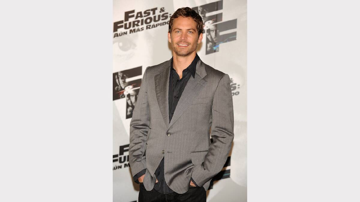  Paul Walker attends Fast and Furious photocall at the Santo Mauro Hotel on March 25, 2009 in Madrid, Spain.