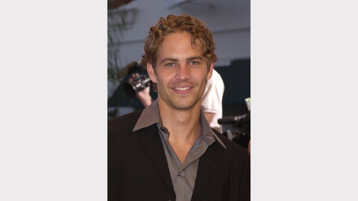 Actor Paul Walker arrives at the world premiere of Universal Pictures'' "The Fast and the Furious" June 18, 2001 in Westwood, CA. (Photo by Getty Images)