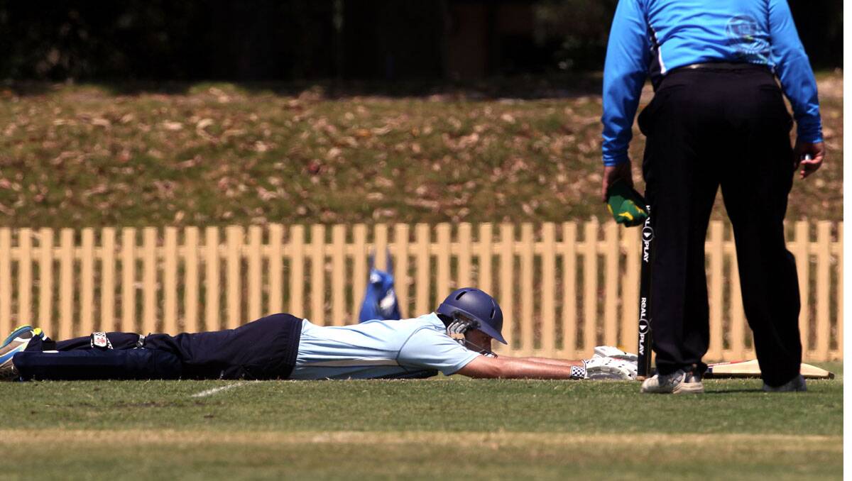 Sutherland versus Hawesbury grade cricket. Picture : Lisa McMahon.