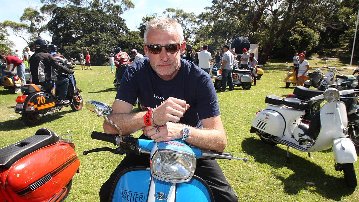  Bellissimo: There was plenty a Vespa and Lambretta In the Rumble to Brighton ride on Saturday. Pictures: Lisa McMahon.