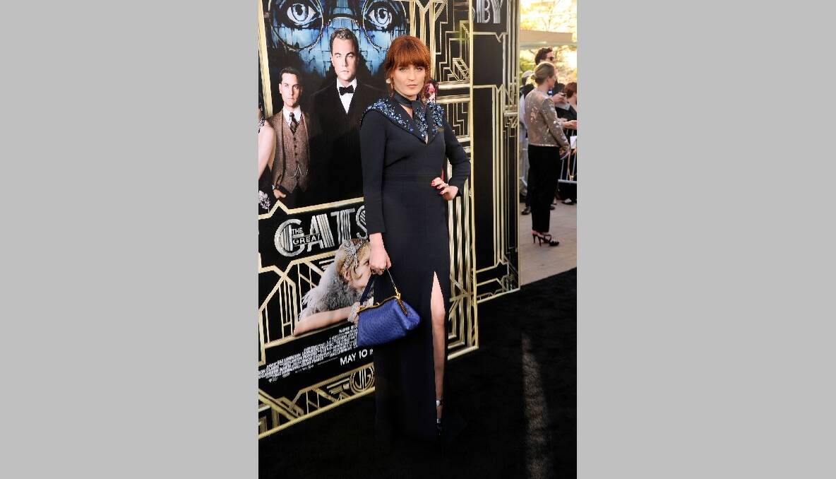  Musician Florence Welch attends the 'The Great Gatsby' world premiere. Photo: Getty Images