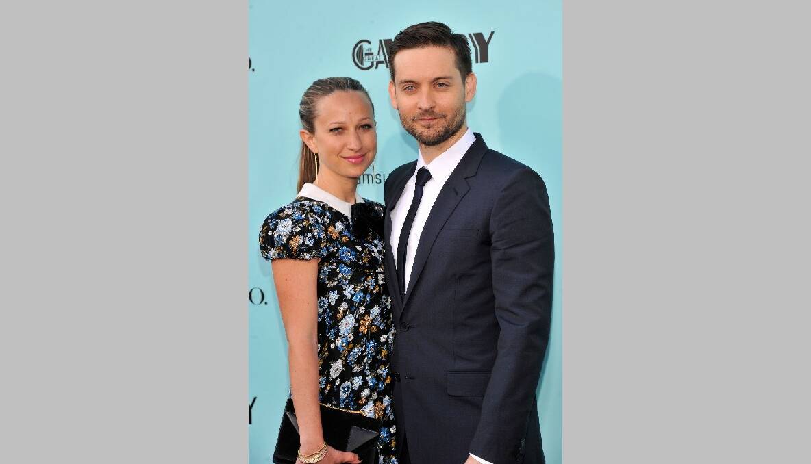 Jennifer Meyer Maguire and actor Tobey Maguire attend the 'The Great Gatsby' world premiere. Photo: Getty Images