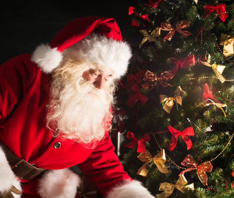 Santa Claus is making his list and checking it twice in preparation for the busy Christmas season ahead. Picture Shutterstock