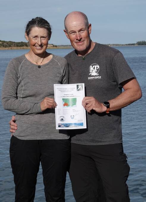 For Charity: Steve and Kate donated $7770 to Coast Shelter on the Central Coast, NSW. Picture: Supplied.