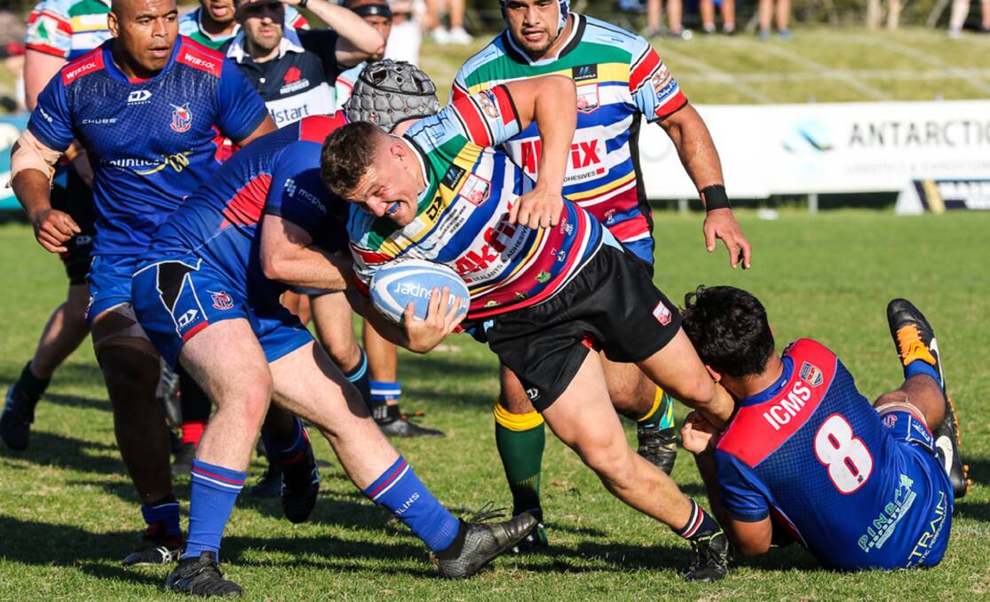 Surf Club Day: Southern Districts Rugby Club play Manly Marlins in round seven of Shute Shield. Picture: Supplied.