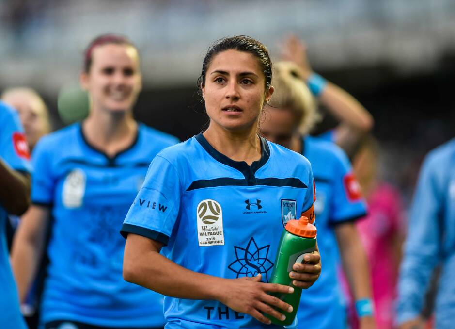 Double header: Sydney FC captain Teresa Polias. Picture: Supplied.
