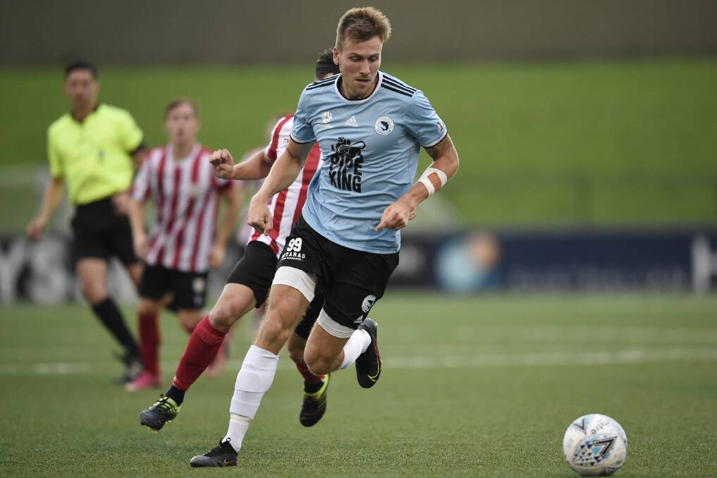 Draw: The Sutherland Sharks recorded a 2-all draw in its season opening match against Northbridge Bulls. Picture: Football NSW.