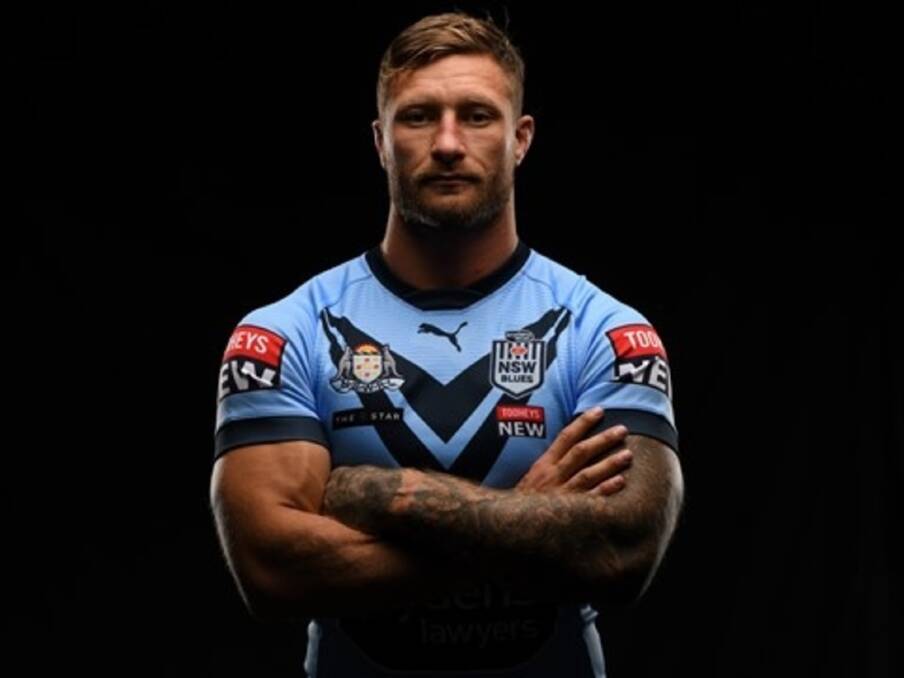 Back in Blue: Tariq Sims has been selected by the Blues for Origin Game II.
