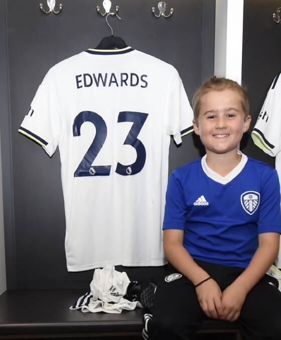 Sutherland-born Alfie Edwards has signed a contract with he Leeds United Academy for Under 9's. Picture supplied.