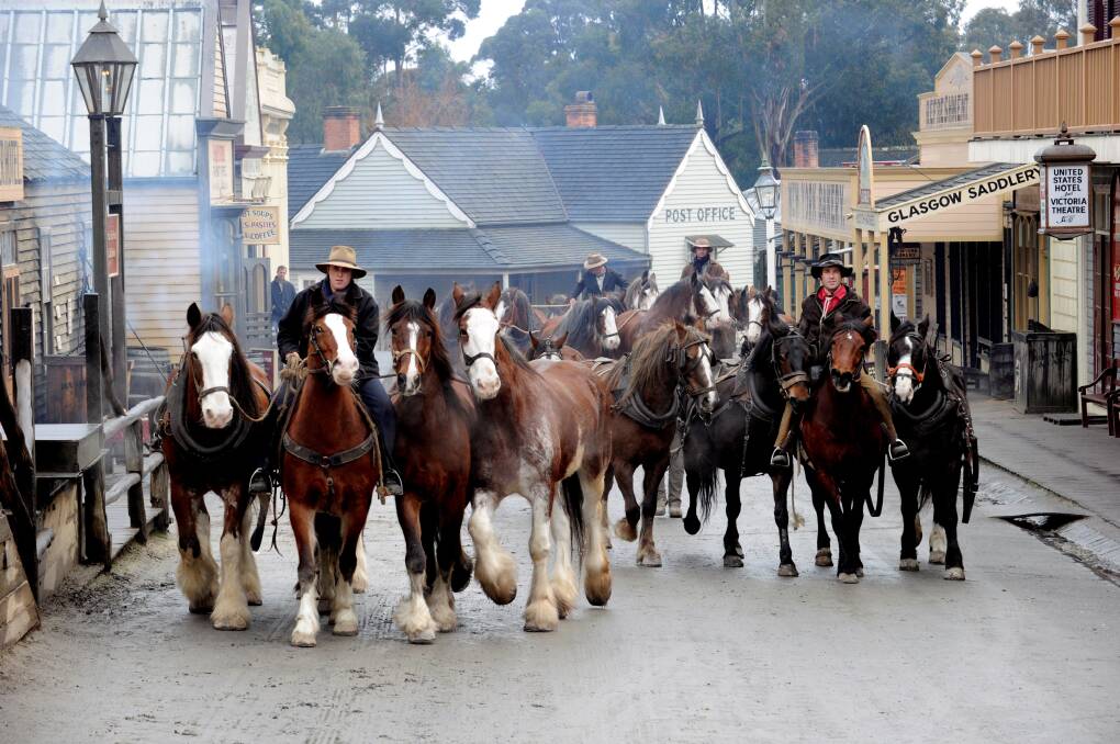 Sovereign Hill is hoping for funding for a massive $50 million expansion. Photo: Jeremy Bannister.