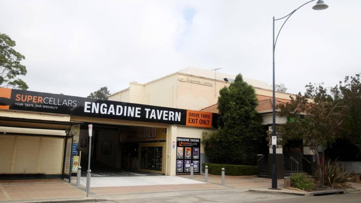 STOCK UP: The drive-through bottleshop is popular with Engadine Tavern's customers.